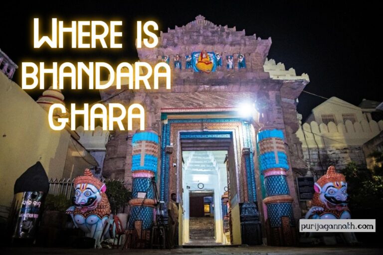 Where is Bhandara Ghara in Srimandir ?