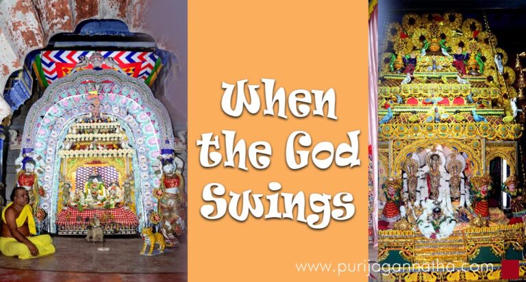 Jhulan Yatra recalls the divine Romance in Puri Jagannatha Temple