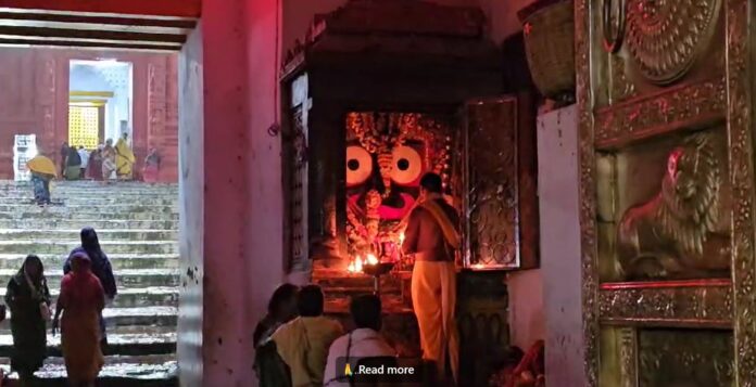 Take Blessings of Lord PatitaPabana while watching Door Opening at Sri Jagannatha temple